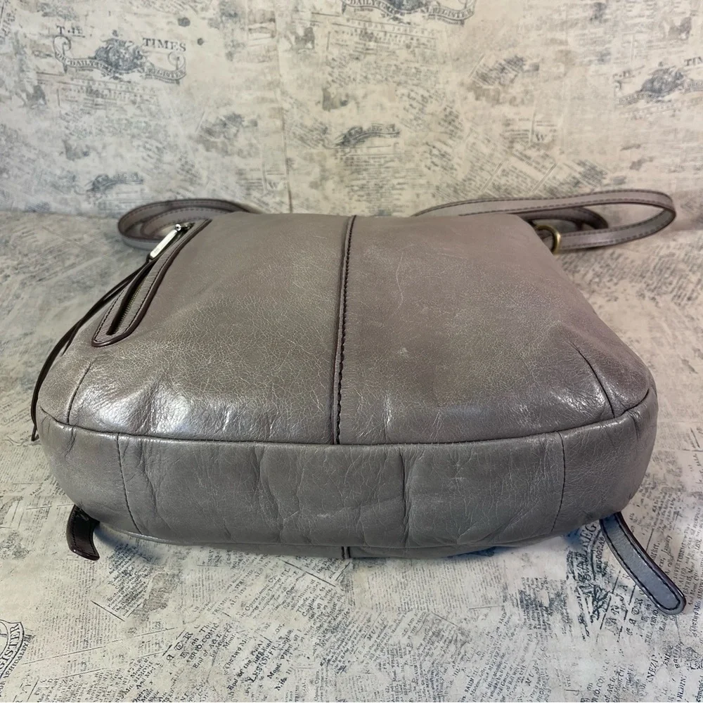 HOBO Merrin Convertible Leather Backpack Shoulder Bag Black Brown Everyday Purse
